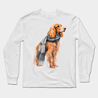 Winter dog Long Sleeve T-Shirt